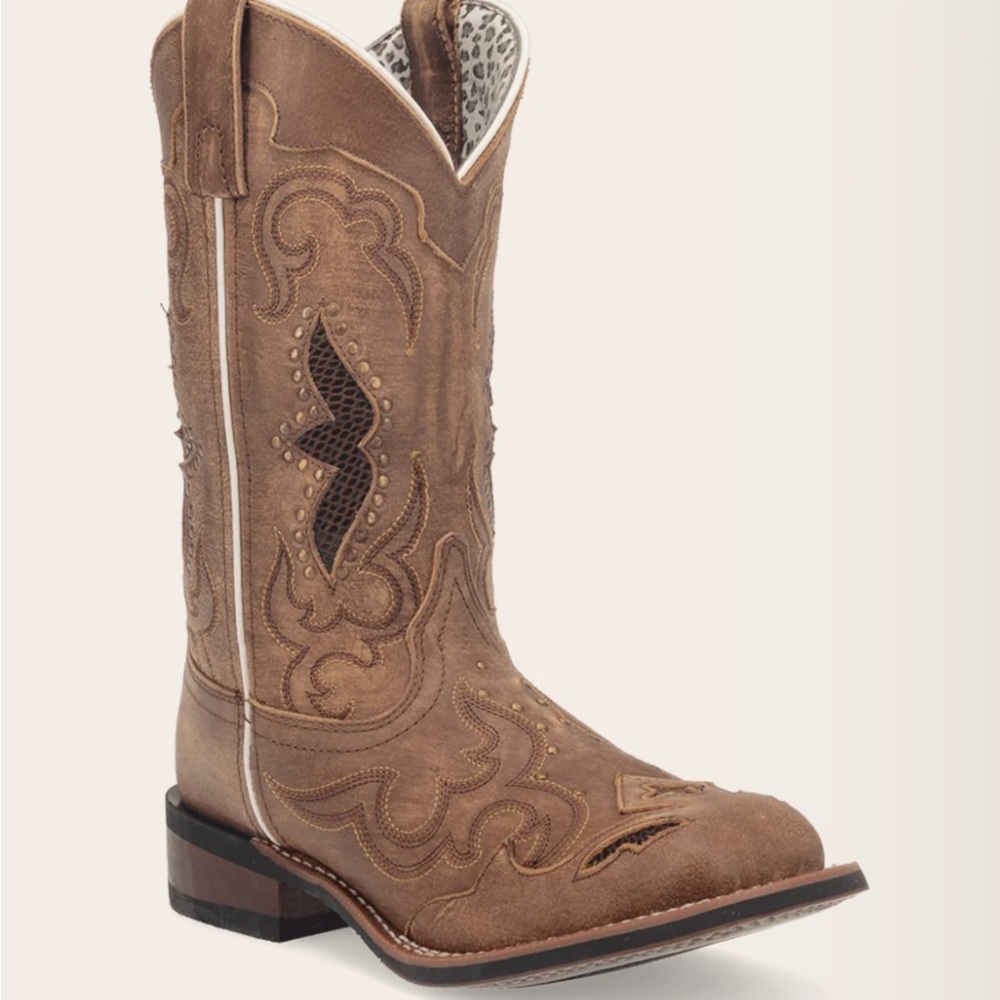 Laredo Spellbound Tan Cowboy Boots